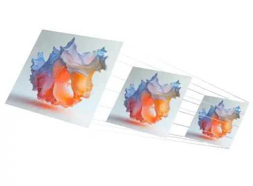 Resize tool demonstration